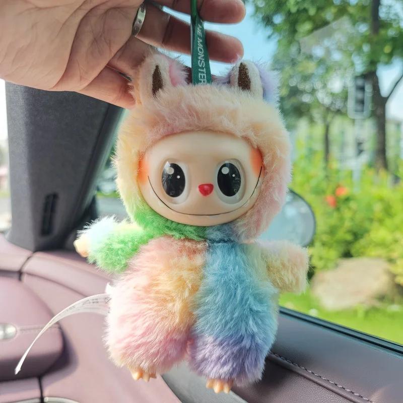 Niedlicher Entzückender Gummi Plüsch Hase Anhänger, Plüschtier Puppe, Bunte Kleiner Hase Taschenanhänger, Schlüsselanhänger Puppe