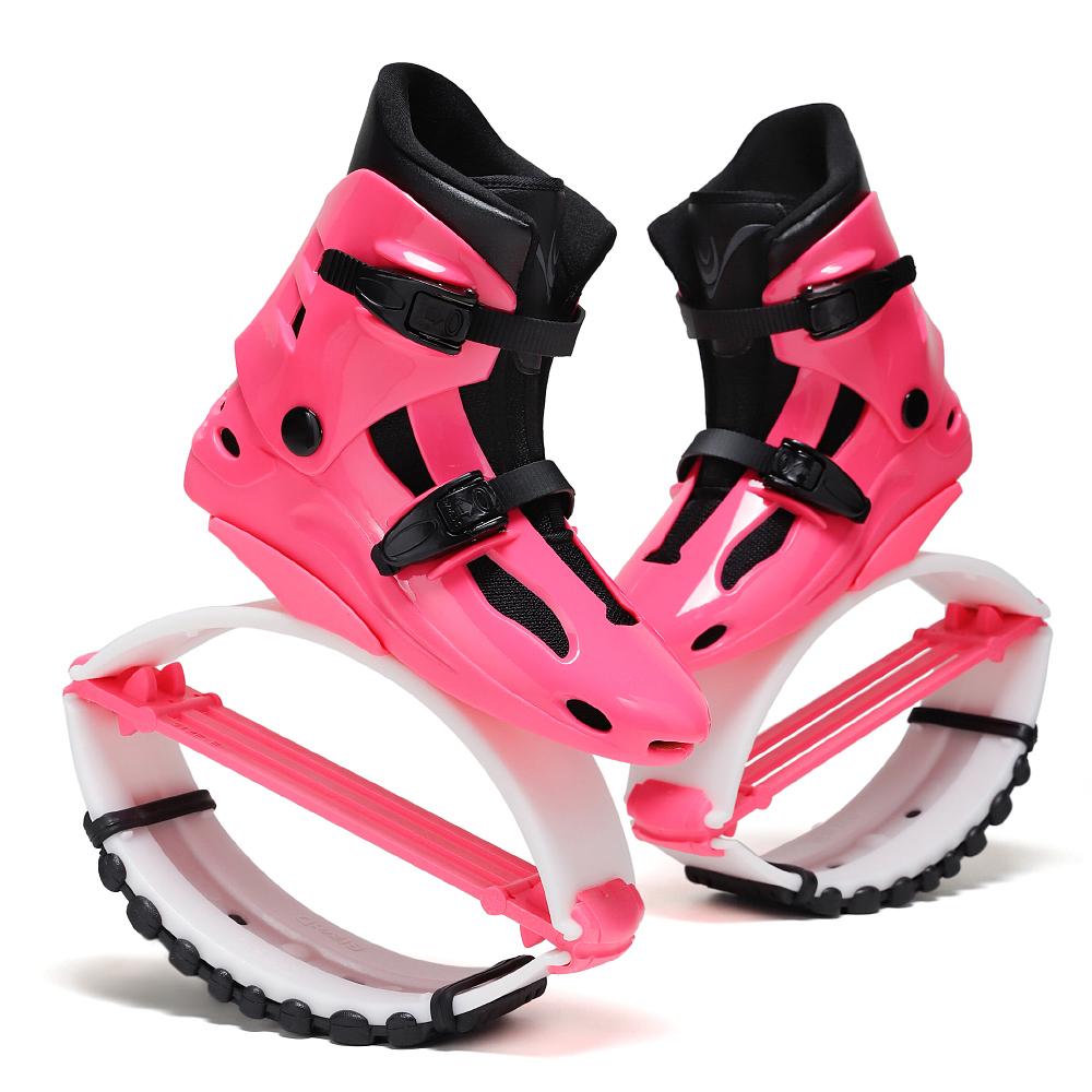 Damen Känguru-Sprungschuhe, Outdoor-Sportstiefel, Fitness-Schuhe, Bodybuilding M 33-35 rose rosa