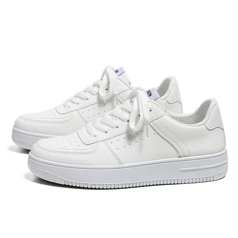 Sneaker Herren Herbst Vulkanisierte Schuhe Männliche Walking Sportschuhe Outdoor Sneaker Männliche Sneaker Weiche Sohle Walking Schuhe 42 white