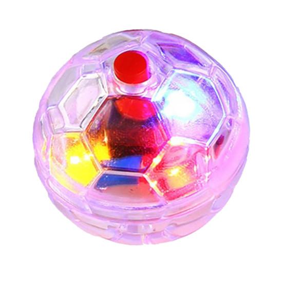 Haustier Ball Spielzeug Transparent Interaktive Kunststoff Haustier Katze Hunde Leuchtenden Ball Spielzeug für