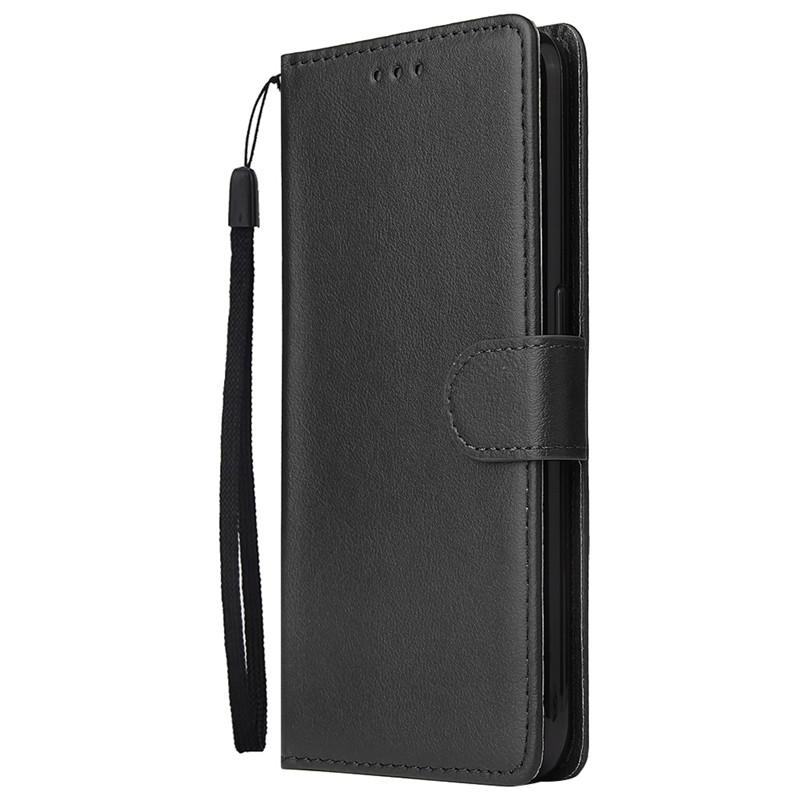 Huawei P Smart 2019 Hülle Leder Magnetischer Klappständer Handyhülle für Fundas Huawei P Smart 2019 Cover Psmart Plus 2019 Coque P Smart 2019 schwarz