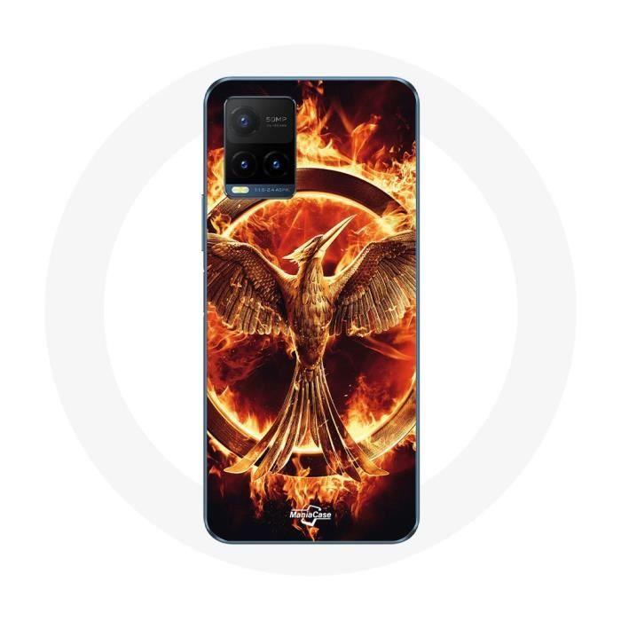Hülle für Vivo Y21s 2021 / Y21 2021, Logo des Films „Die Tribute von Panem“