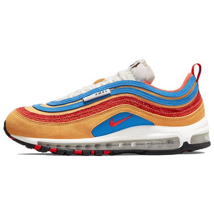 Nike Air Max 97 SE Running Club - Pollen Orange Herren-Sneaker Light-Photo-Blue DH1085-700 39
