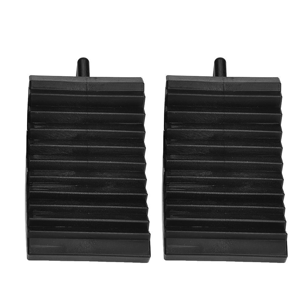 2 stücke Auto Anti Slip Block Reifen Slip Stopper Rad Ausrichtung Block Reifen Unterstützung Pad schwarz