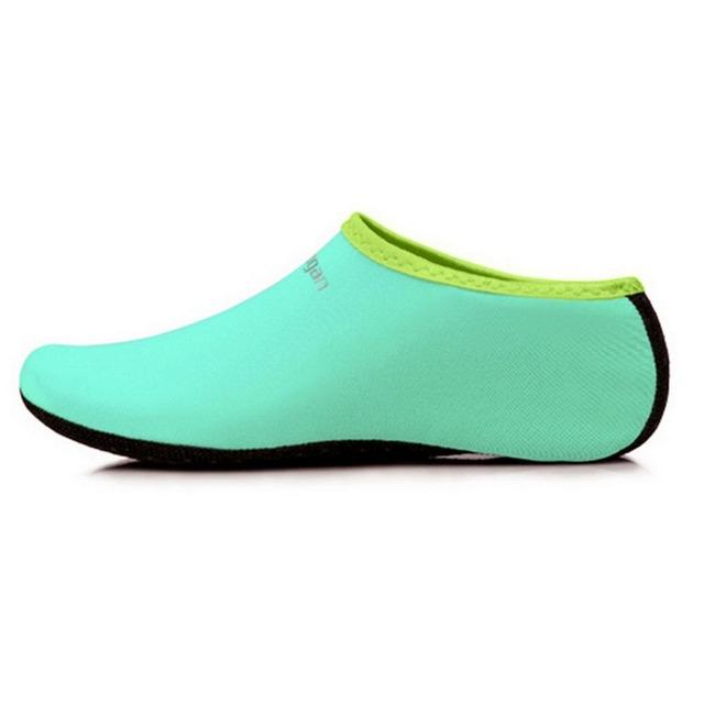 Unisex Wasserschuhe Schwimmen Tauchen Socken Sommer Aqua Strand Sandale Flachschuh Meer rutschfeste Sneaker Socken Slipper für Männer Frauen 2XS(26-29)