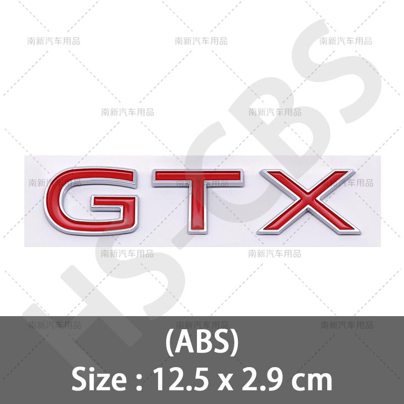 ABS GTX Plakette Emblem Aufkleber Heckklappe Aufkleber Tür Gepäck Für ID4 ID3 ID5 ID6 Auto Styling GTX Logo Zubehör