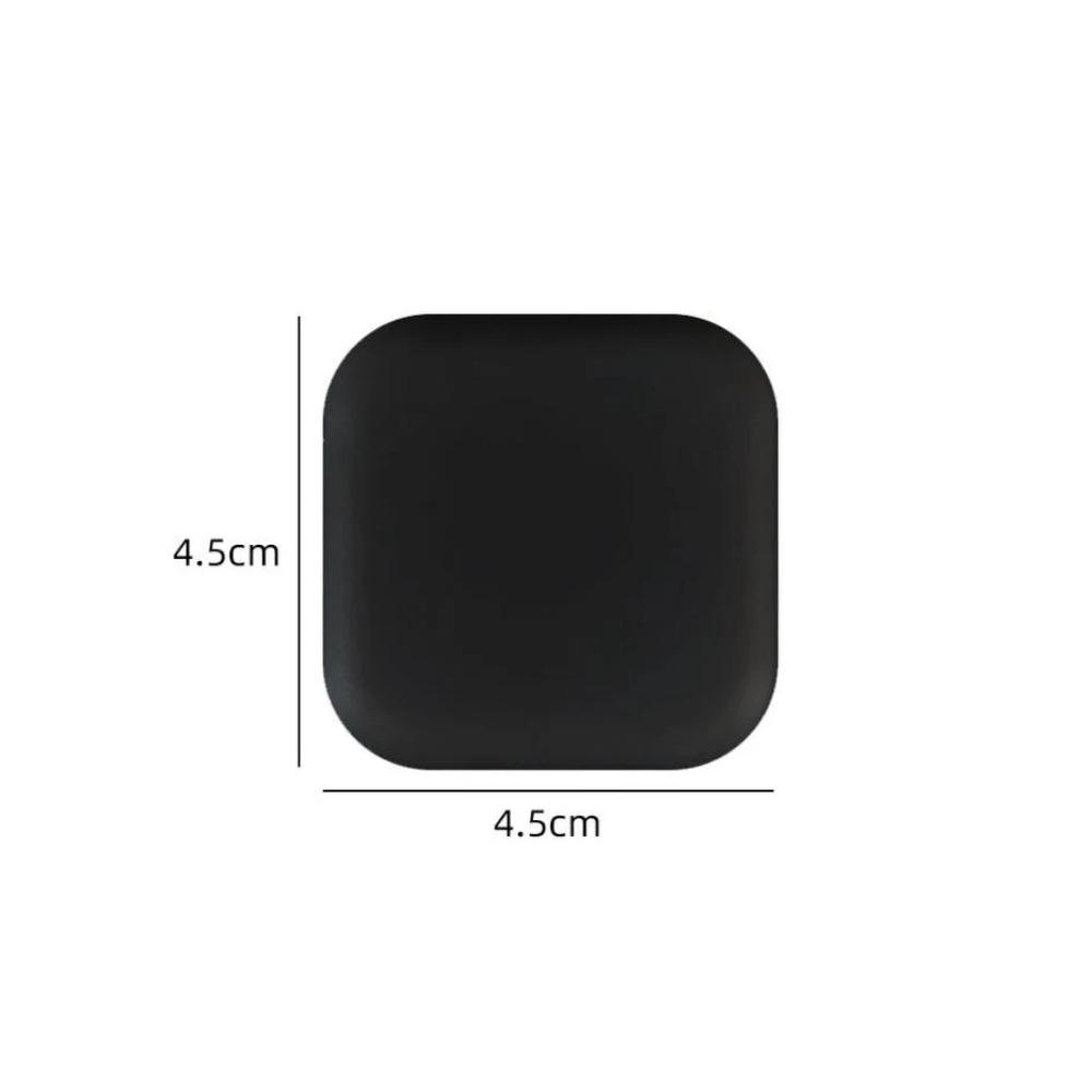 1 stücke Silikon Tür Stopper Griff Stoßstangen Selbstklebende Stumm Anti-Schock Schutz Porte Pad Heimwerker Wand Schutz Pad schwarz