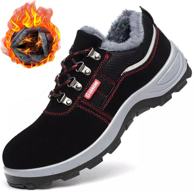 Unzerstörbare Herrenschuhe, durchstichfeste Sicherheitsschuhe, Arbeitsschuhe, Wanderschuhe für Männer, Anti-Smash-Schuhe mit Stahlkappe, Sicherheitsschuhe 41