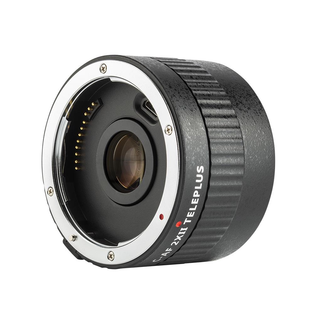 Viltrox C-AF 2XII Vergrößerung Telekonverter Extender Autofokus Mount Objektiv für Canon EOS EF Objektiv schwarz