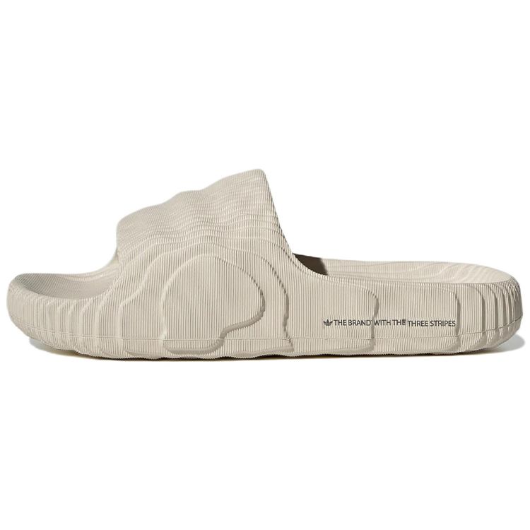 adidas Adilette 22 Badeschuhe Aluminium Unisex Sneaker Grau GX6950 39 beige