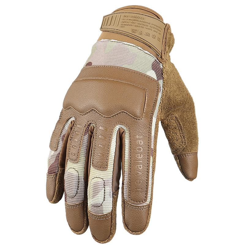 Outdoor-Sport-Handschuhe Taktische Handschuhe Radfahren Taktische Handschuhe Feldtraining Bergsteigen Vollfingerhandschuhe XL