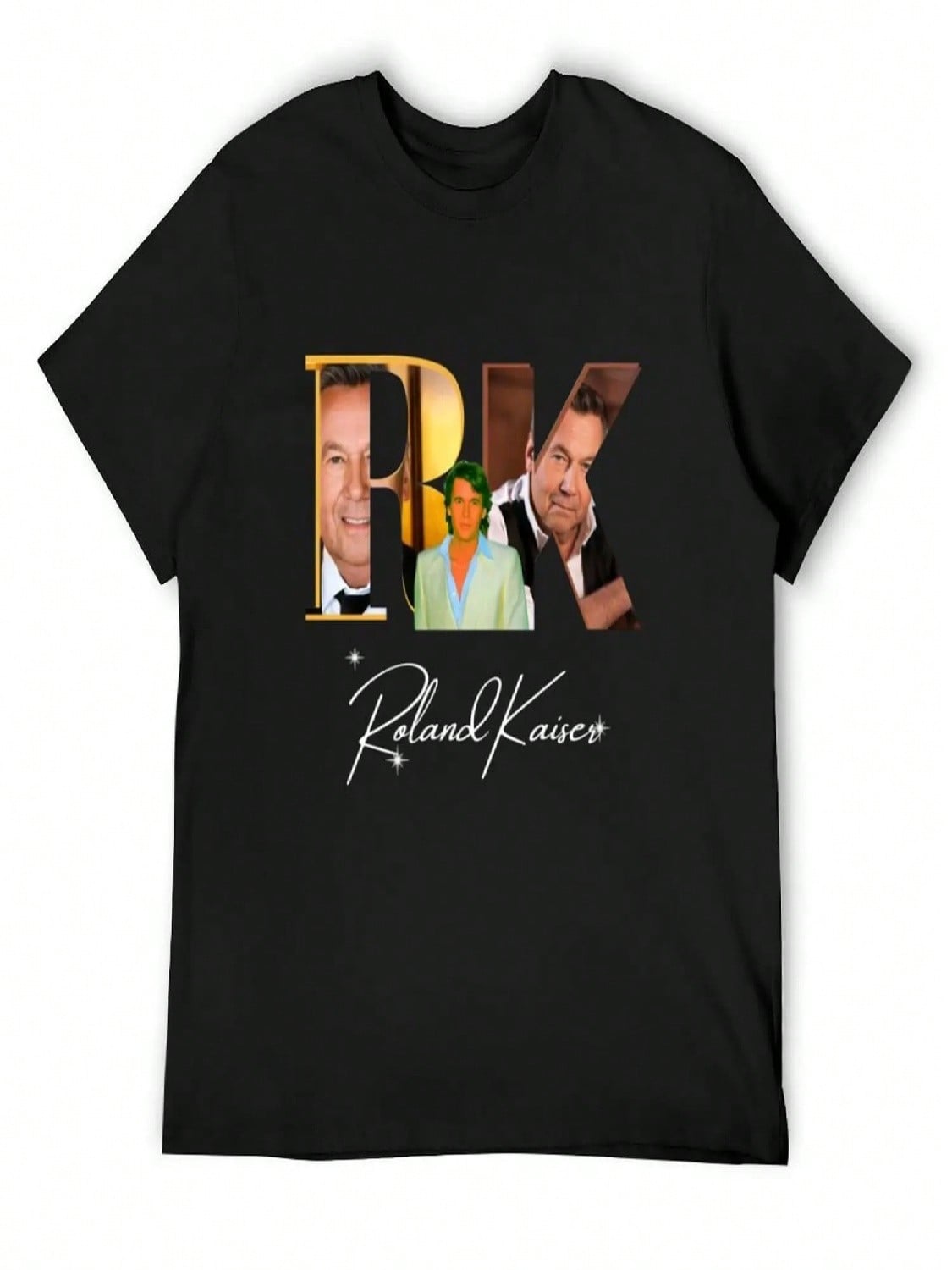 Roland Kaiser - Roland Kaiser Festival- Roland Kaiser Merch- ,Ich Brauche Keine Therapie Ich Muss Nur Horen T-Shirt 5XL bunt
