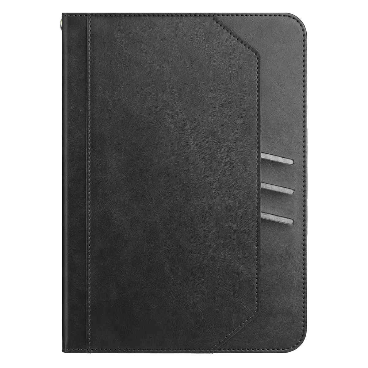 Für Xiaomi Pad 5 / Xiaomi Pad 5 Pro Hülle - Strapazierfähiges Kunstleder-Cover mit verstellbarem Ständer & rutschfestem Griff (5 Farben) Xiaomi Pad 5 schwarz