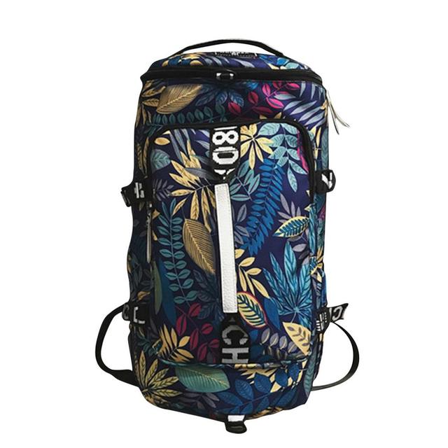 Gym Rucksack Gym Duffle Leinwand Tasche Sport Basketball Rucksack Sporttasche Männer Frauen Große Kapazität Sport Laptop Rucksack licht grau