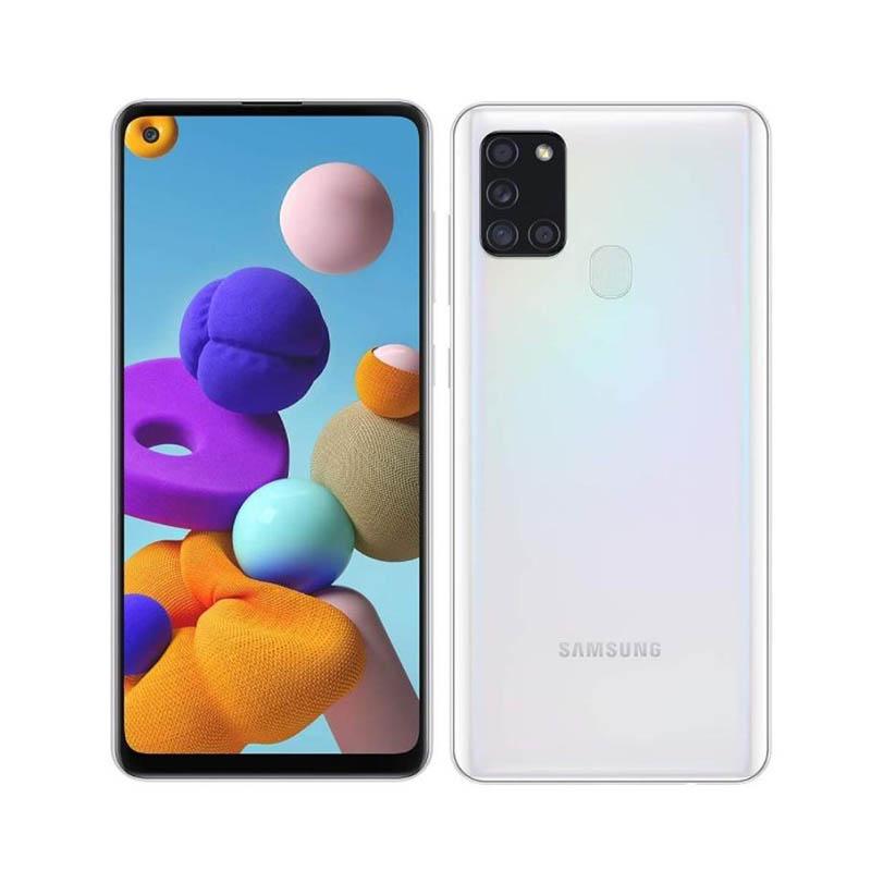 95% neu Aufgearbeitet Original Samsung Samsung Galaxy A21s A217F 3GB RAM 32GB ROM Mobiltelefon Simple Set weiß