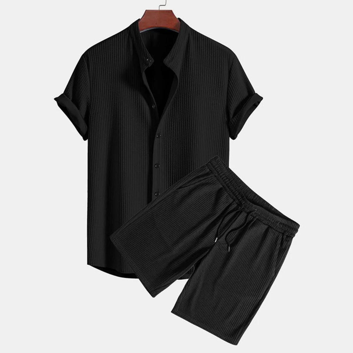 Sommer-Outfit Herren Set Herren Sport Sommer-Outfit Herren T-Shirt Herren Herren Sets Herrenbekleidung in Herren-Sets Herren Sommeranzug XS