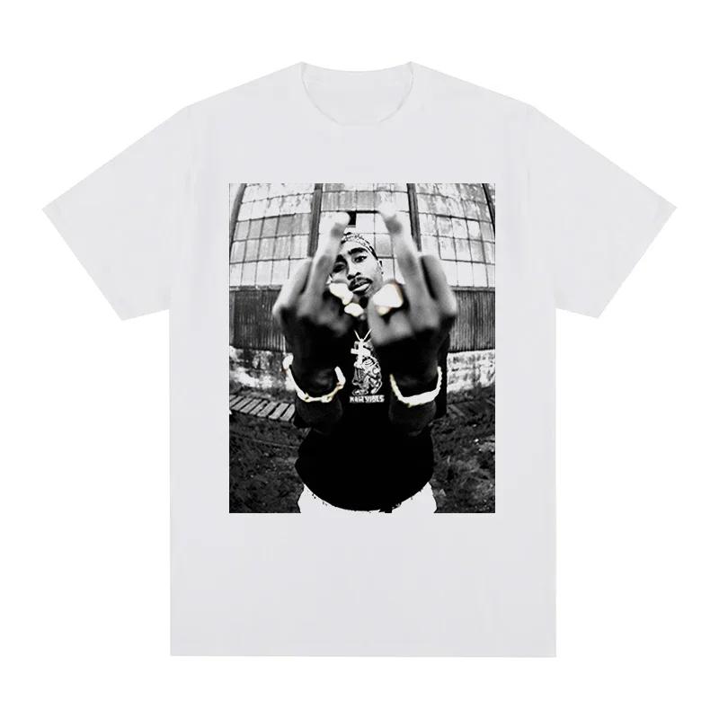 2024 Unisex Oberteile Tupac 2pac Shakur Hip Hop Makaveli Rapper Dogg Biggie Eminem Smalls Neues T-Shirt Harajuku Unisex Kleidung Oversized 5XL bunt