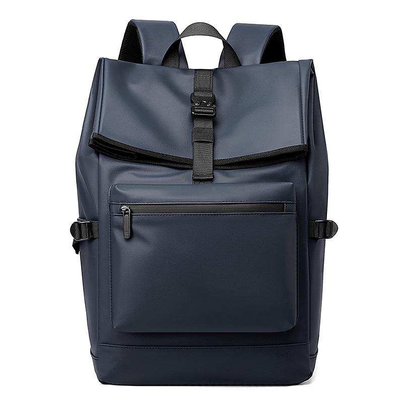 Herren Business Rucksack Mode Rucksack Hohe Qualität Große Kapazität Multifunktion Laptop Schultasche blau