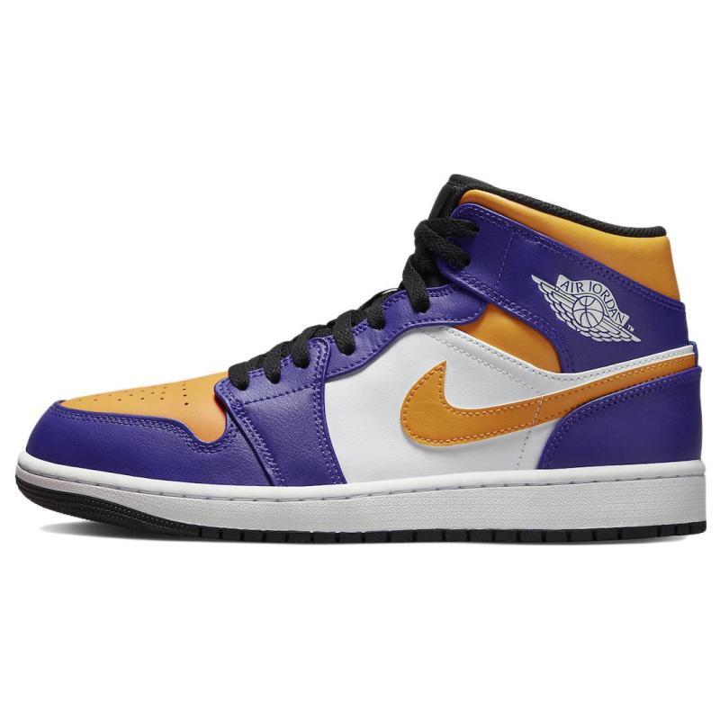 Air Jordan 1 Mid 'Lakers Purple' Jordan DQ8426-517 42.5
