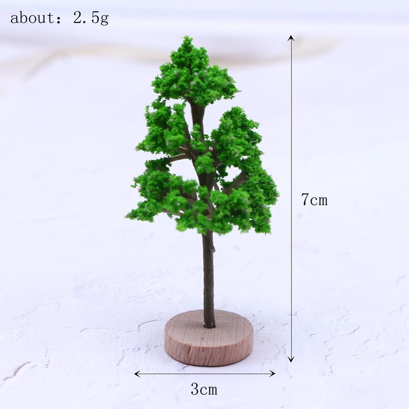 Puppenhaus Mini Baum Fee Garten Dekorationen Miniaturen Micro Landschaft Harz Handwerk Bonsai Figurine Garten Dekor Zubehör