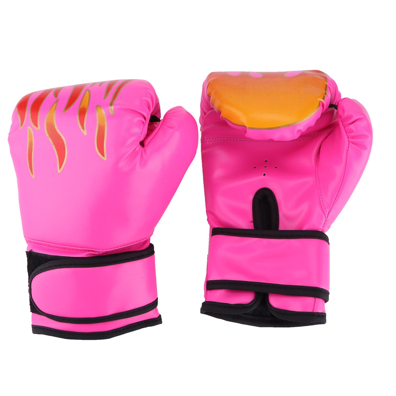 1 Paar Kinder Boxhandschuhe Jungen und Mädchen Sandsacktraining Muay Thai Sparringshandschuhe