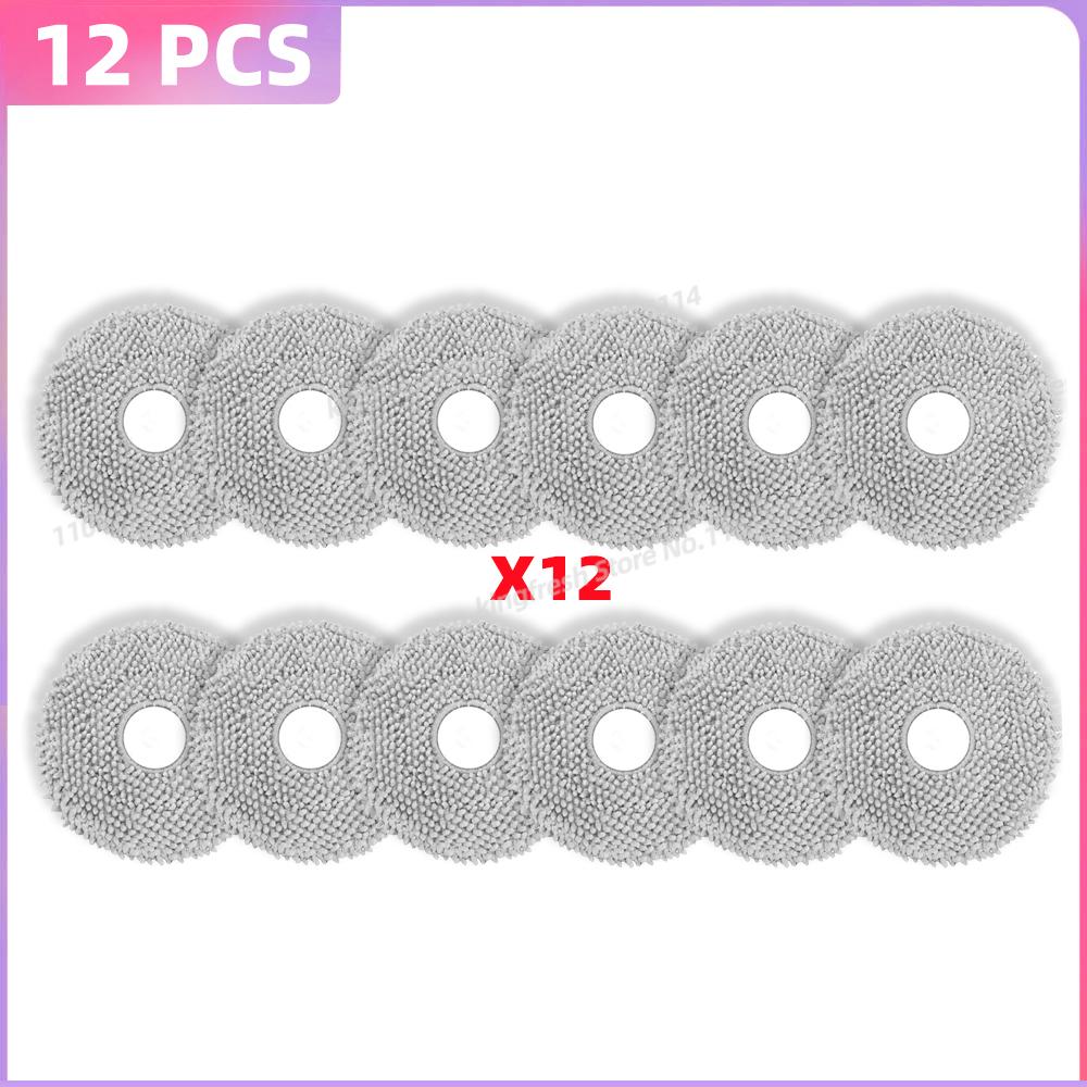 Passt für ( Roborock QR 798 / QR 598 / QV 35A / QV 35S / Qrevo L ) Teile Hauptseite Bürste Filter Wischbeutel QR798 QR598 QV35A QV35S white