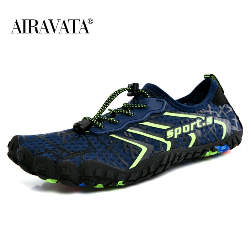 Leichte Laufschuhe Paar Anti-Rutsch-Schuhe zum Wandern Strand Surfen Yoga Tauchen Schwimmen 44 blau