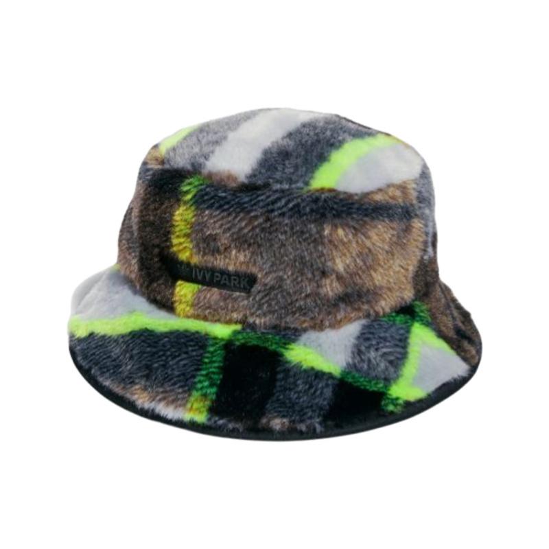 Adidas Ivy Park Halls Of Ivy Wende-Bucket-Hat Adidas HK2326 M/L grün
