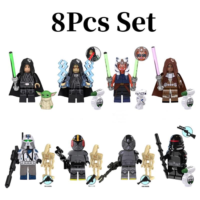 Kinderspielzeug Tv6105 Star Wars Luke Skywalker Palpatine Legion Command Zusammenbauen Bausteine Figur Maske Set