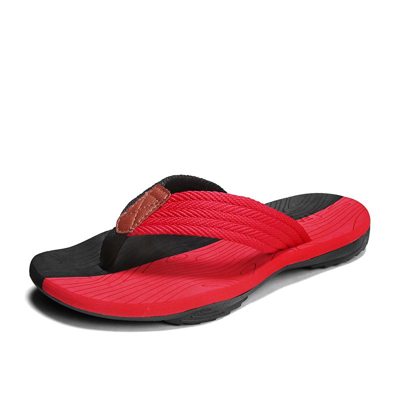 2025 Hochwertige Marken Herren Flip Flops Sommer Strand Flip Flops Herren Lässig Atmungsaktiv Verdicken Strand Herren Hausschuhe Outdoor 45