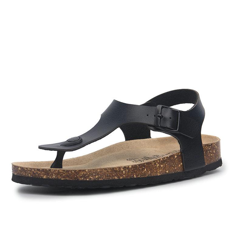 Damen Sandalen Schuhe Korksandalen Schwangere Frauen Schuhe Strandsandalen für Damen Sommerschuhe Rutschfeste Coole Pantoletten Übergröße 35-43 41