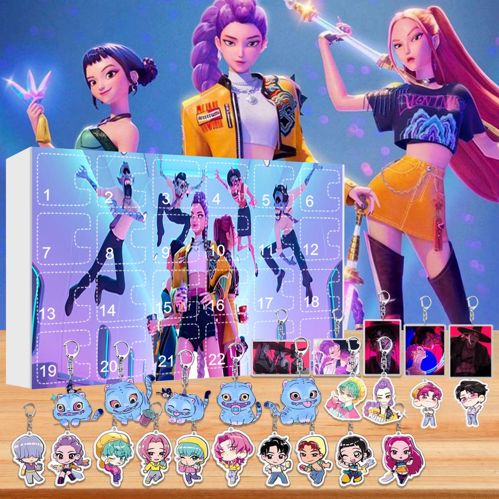 Adventskalender Enthält 24 Adventskalender, Countdown-Kalender und Überraschungs-Sammelobjekte One Size