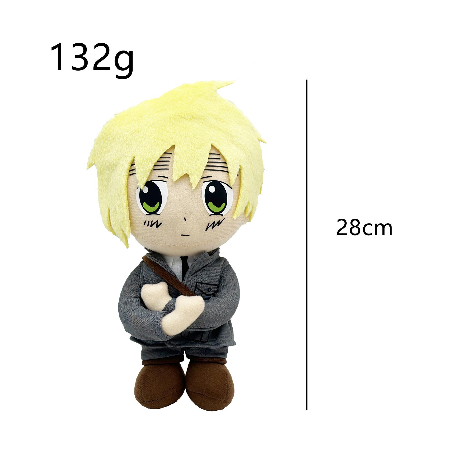 Hetalia: Achsenmächte England / Arthur Plüschpuppe Anime Plüschtiere Stofftiere Niedliche Kinder Jungen Mädchen Geburtstag Weihnachtsgeschenke beige
