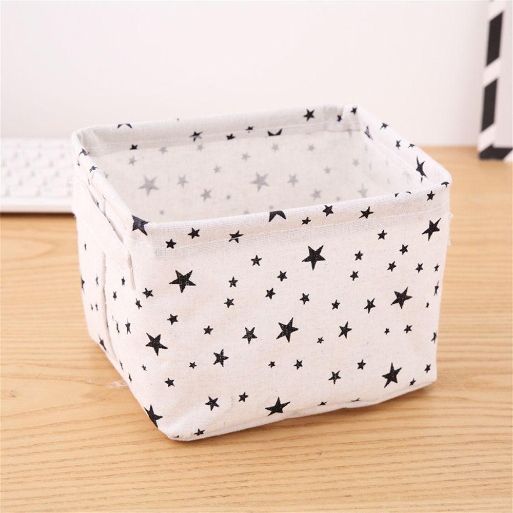 Wohnzimmer Kosmetik Organizer Spielzeug Container Faltbare Wäsche Korb Desktop Box Diverse Lagerung Körbe Falten Lagerung Box
