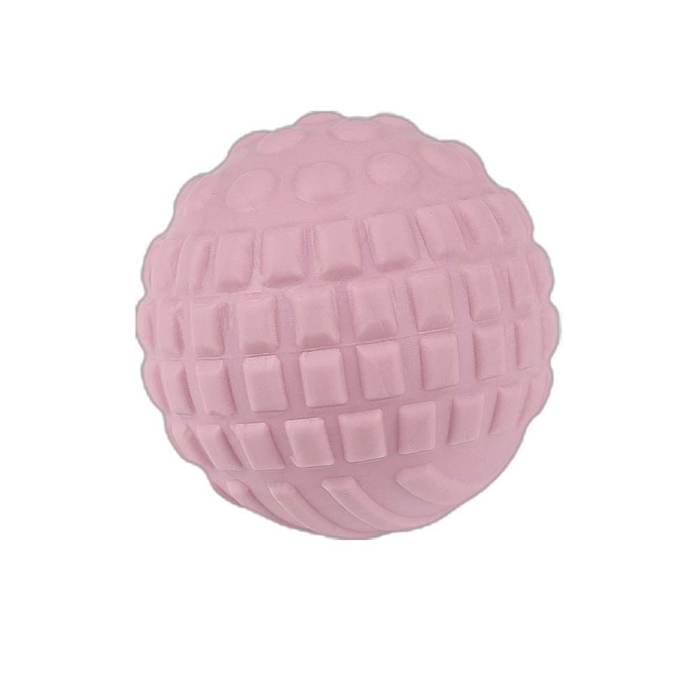 1 Stück Macaron Farbe TPR Massageball Yoga-Therapiebälle Triggerpunkt Fußmassagegerät Gym Fitness Muskelentspannung Yoga-Ausrüstung rosa