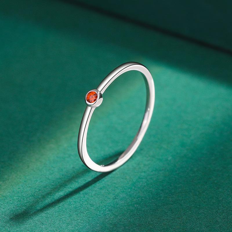 Exquisite Mode S925 Sterling Silber Ringe für Frauen Echt CZ Finger Engagement Braut Ringe Party Schmuck Valentinstag Geschenke 8