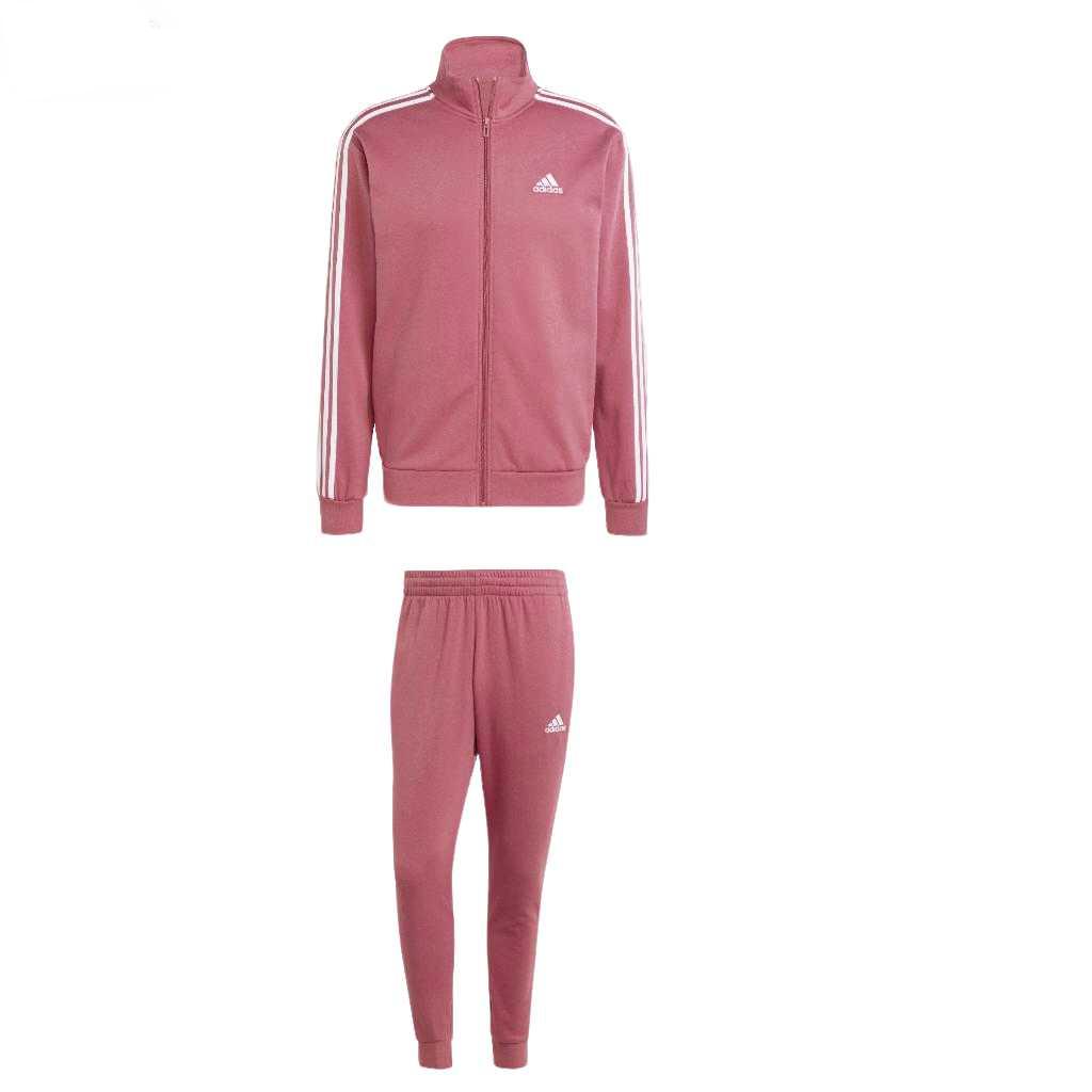 Adidas Basic Track Bequeme Lange Hose Langarm Einfarbig Gestreift Freizeit Sportanzug Herrenanzug IY6661 XS