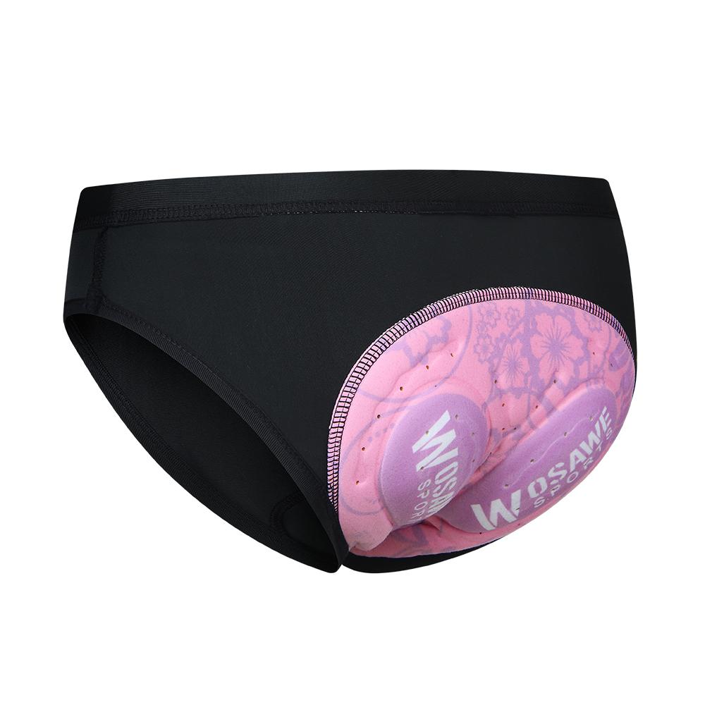 Frauen Radfahren Unterwäsche Gel Gepolsterte Bike Shorts MTB Fahrrad Briefs Unterhosen XL rosa