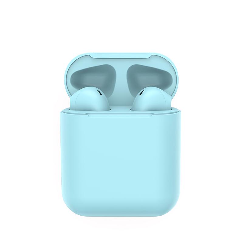 VAORLO Inpods i12 TWS Drahtlose Kopfhörer Bluetooth 5,2 In-Ear Ohrhörer HiFi Subwoofer Musik Für Iphone Xiaomi Huawei blau