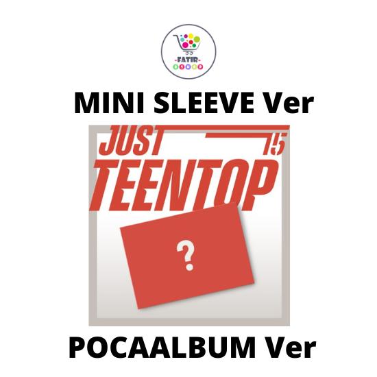 MINI SLEEVE Ver POCAALBUM TEEN TOP Mini-Album Just 15 Just Teen Top No POB MINI SLEEVE Ver