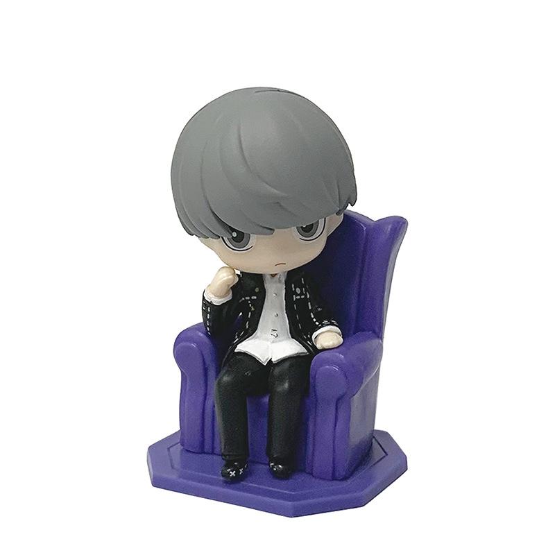 Spiel Anime Modell Persona 4 Yu Narukami Qset Yuuki Makoto Puppe Amamiya Ren Action Modell Modell Spielzeug Geschenk