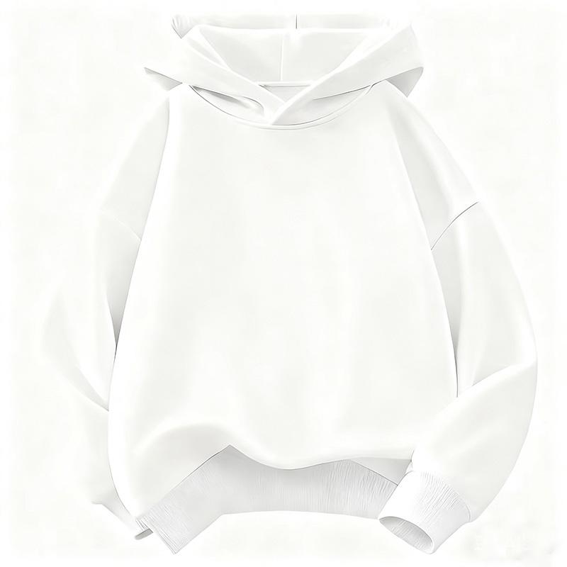 Kinder Mode Kinder Junge Hoodies 2026 Frühling Herbst Mädchen Freizeit Hoodies Sweatshirt Kinder Einfarbig Hoodies Sweatshirt 120 white