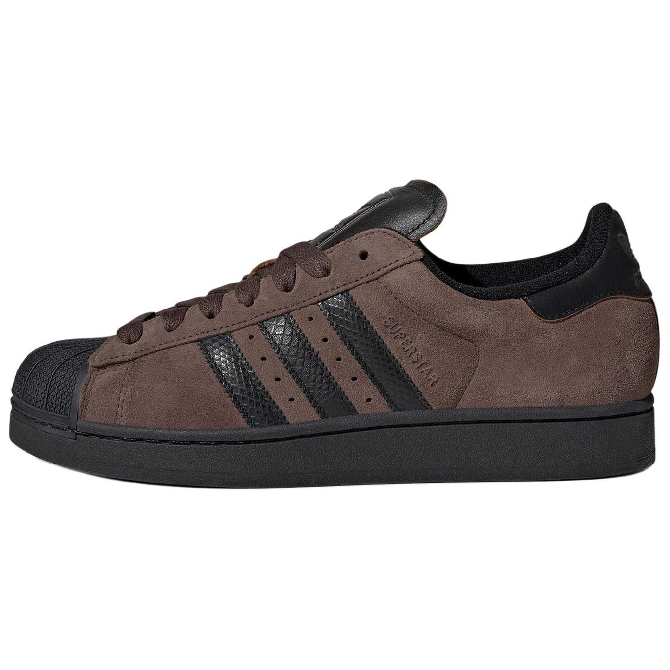 Adidas Superstar 2 Braun Schwarz Unisex Sneaker Core-Black Bronze-Strata JH7696 35⅔