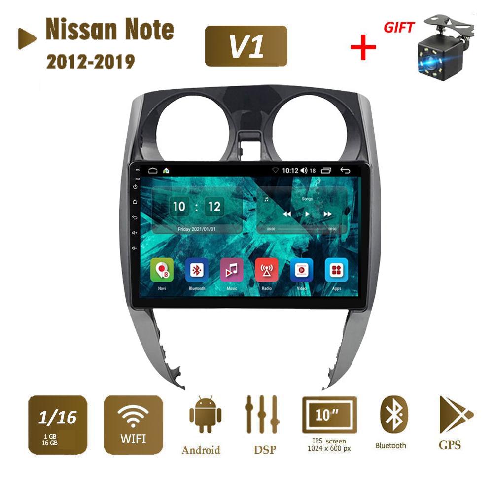 2din Carplay Für Nissan Note 2012-2019 Autoradio Auto Radio Multimedia Video Player Navigation Android Kopf Einheit 2 + 32GB 1+16GB