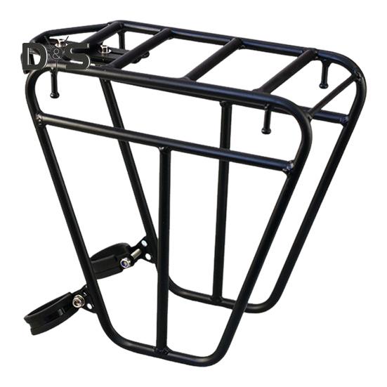 Fahrradgepäckträger, Vorderradgabel, Gepäckträger, Hochleistungsstahl, Universal-Gepäckträger für Mountainbikes und Rennräder, Fahrradzubehör A