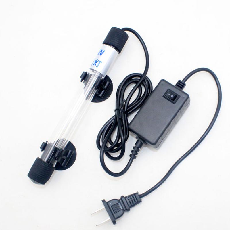 Aquarium UV Sterilisator Lampe Tauch Algen Entfernung Aquarium Teich Aquarium Licht US13W