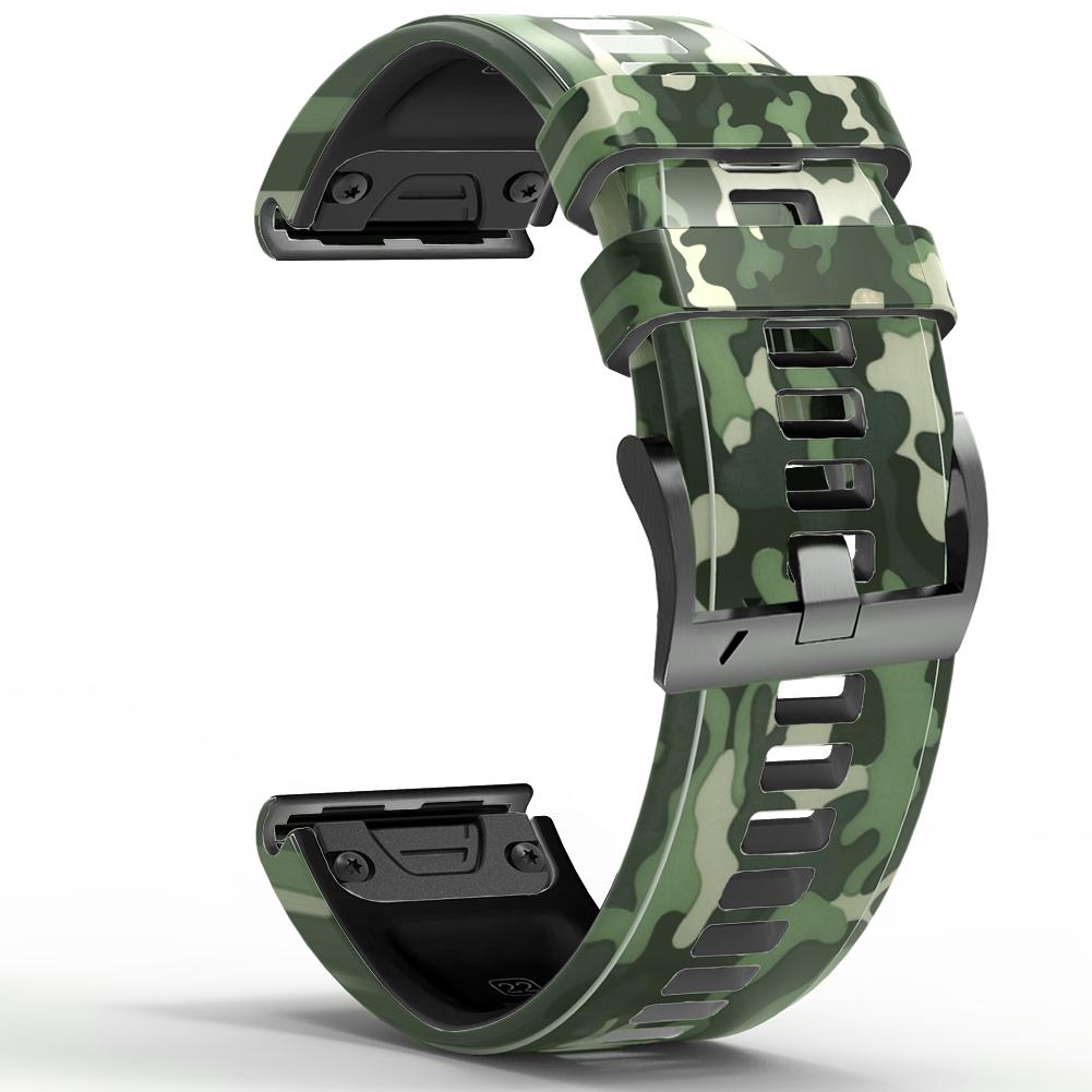 26mm 22mm Silikonarmband für Garmin Fenix 8 E 7X 7 6X 6 Pro 5X 5 Plus Smart Watch Band Epix Pro Gen 2 47/51mm Enduro 3 Armband 26mm Fenix 8 (51mm)
