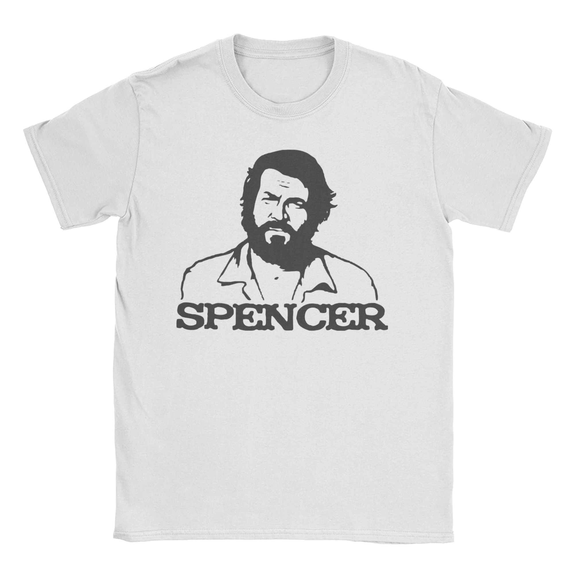 Bud Spencer Banana Joe 1982 T-Shirts Herren Damen Reine Baumwolle Coole T-Shirts Rundhals T-Shirts Kurzarm Kleidung Geschenkidee 4XL