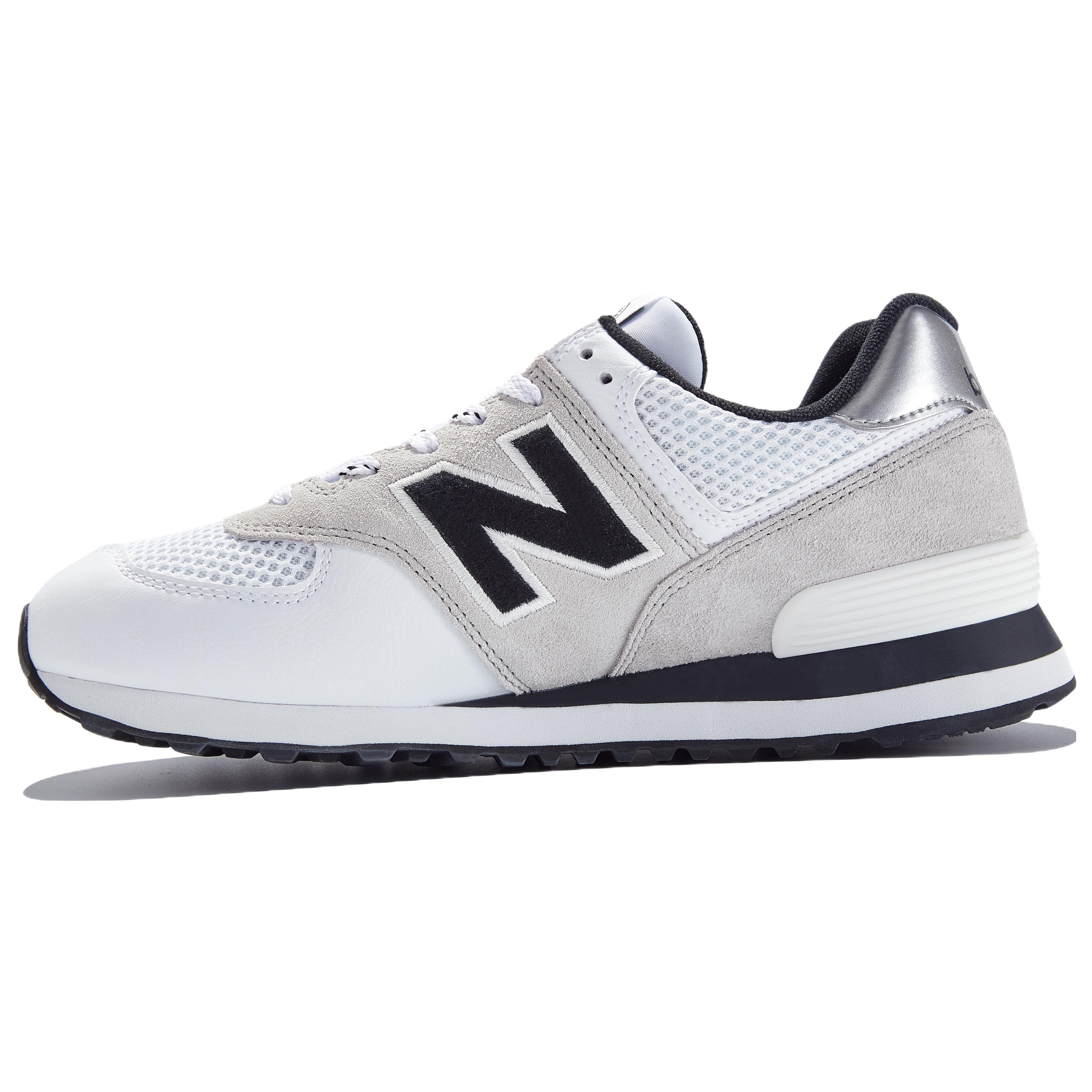 New Balance 574 Weiß Grau Herren Turnschuhe ML574VS2 40
