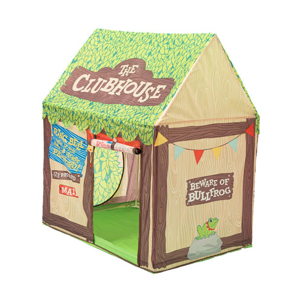 Indoor-Kinder-Kleinhaus-Zelt, kompakte Größe, Heimspielzimmer-Zelt, Spielhaus-Zelt, Spielzeugzelt für bunt